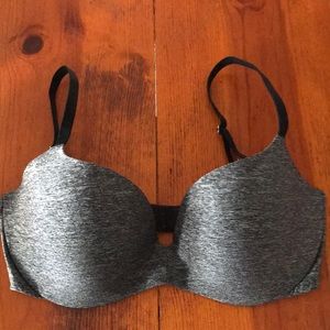Gray PINK bra
